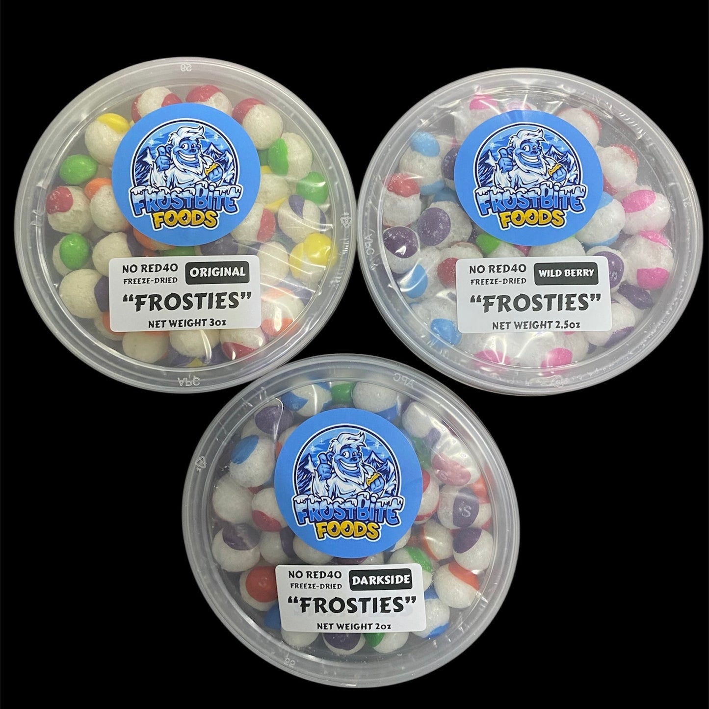 Frosties Bundle! - Darkside, Original, Wild Berry
