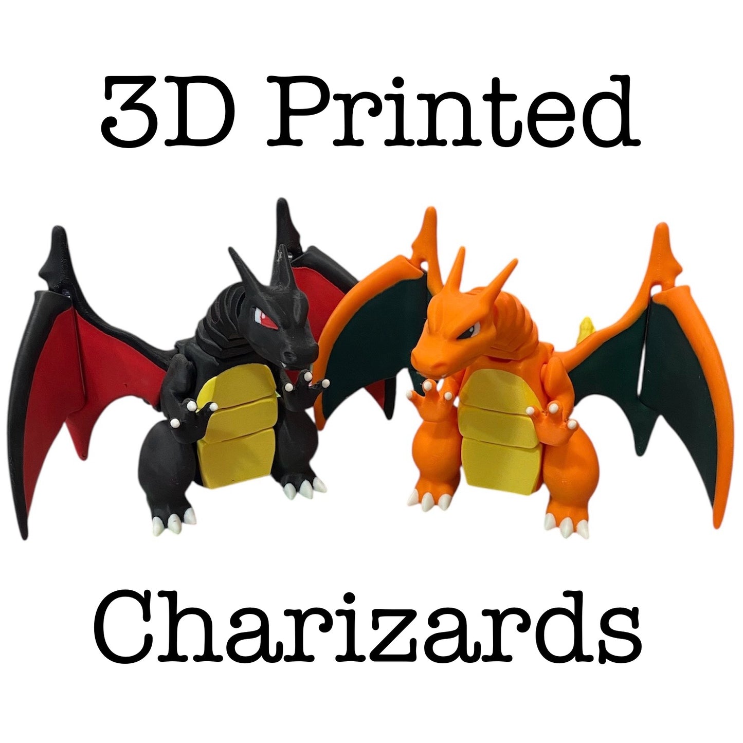 3D Printed Charizards!