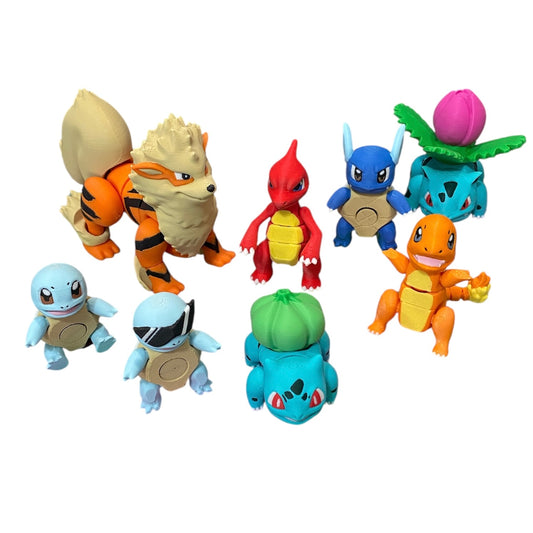 3D Printed Pokemans!
